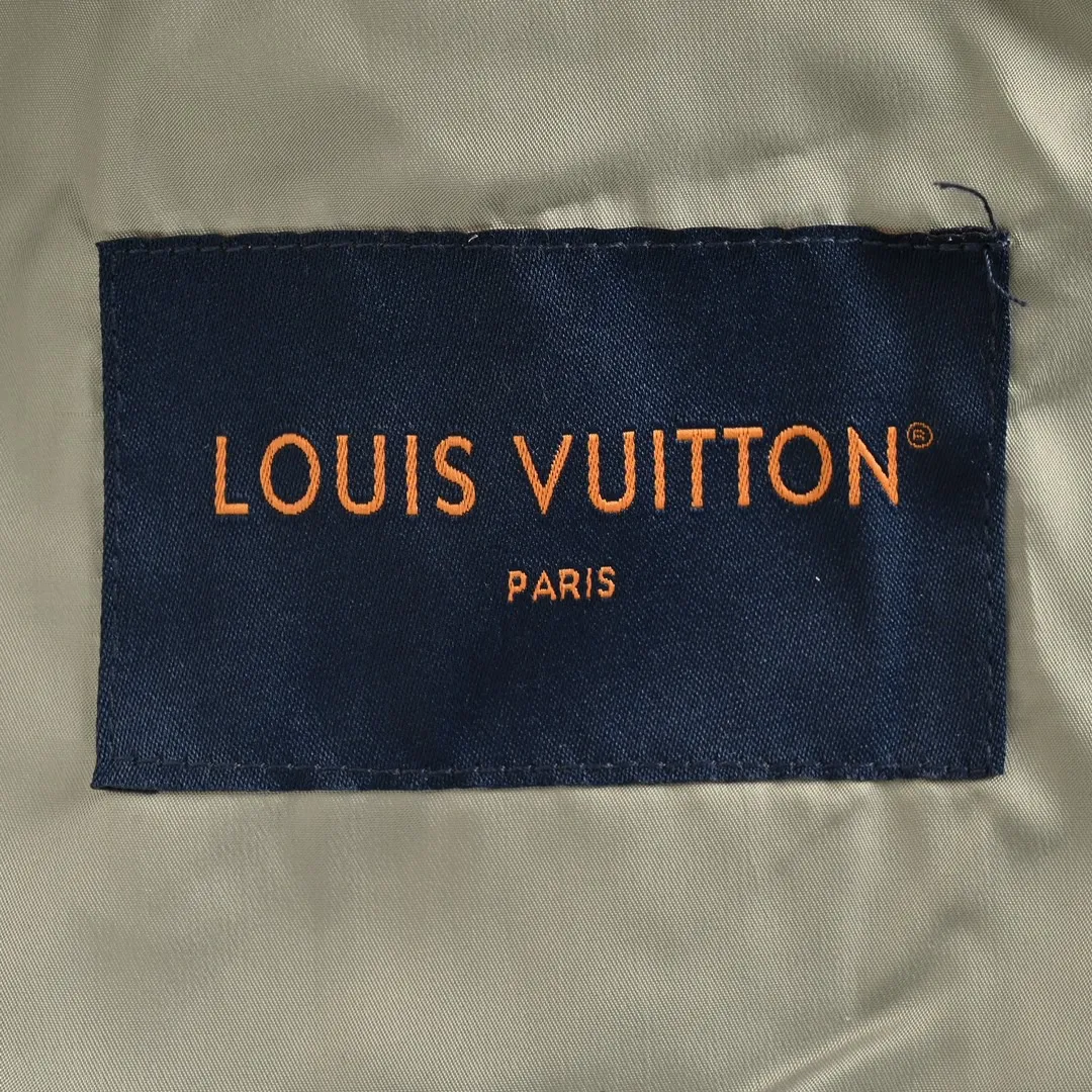 Louis Vuitton 23Fw Eye of the Devil Heavy Embroidered Baseball Jacket Jacket